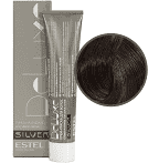 Крем-краска для волос Estel DELUXE SILVER 60 мл коричневый, шатен 5|7 светлый шатен коричневый