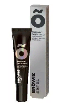 Пигмент прямого действия с эффектом татуажа бровей Estel Browie 15 мл коричневый
