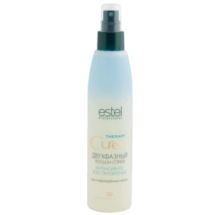 Двухфазный лосьон-спрей интенсивное восстановление Vita Терапия Estel Curex 200 мл для всех типов волос