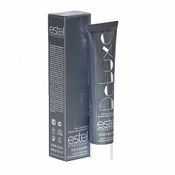 Краска-уход для волос HIGH DLOND Estel Deluxe 60 мл блондин, фиолетовый, золотистый 136 золотисто-фиолетовы блондин ультра