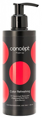 Оттеночный бальзам с коллагеном красный Concept Fresh Up 250 мл