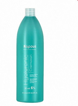 Эмульсия окисляющая кремообразная с гиалуроновой кислотой Kapous Hyaluronic Cremoxon 150 мл 6%