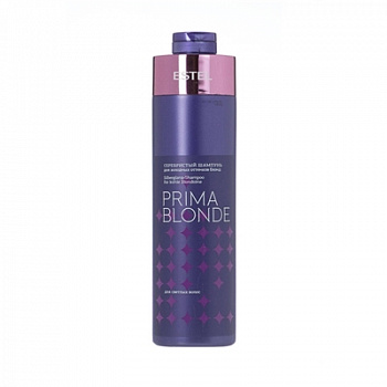 Шампунь cеребристый Prima Blonde для холодных оттенков блонда Estel Otium 1000 мл