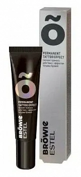 Пигмент прямого действия с эффектом татуажа бровей Estel Browie бордовый