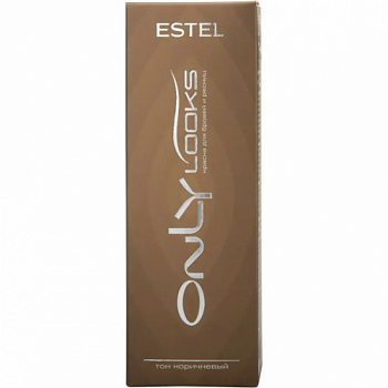 Краска для бровей и ресниц Estel ONLY Looks 50+30 коричневый