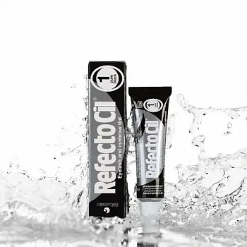 Краска для бровей и ресниц REFECTOCIL №1 черный RefectoCil 15 мл черный