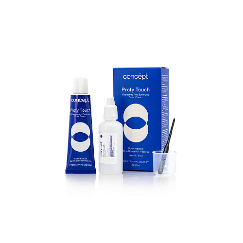 Крем-краска для бровей и ресниц Concept 30+20 мл коричневый