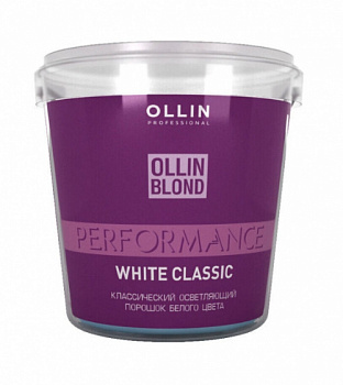 Осветляющий порошок для волос Performance белый цвет OLLIN Ollin Blond 30 мл