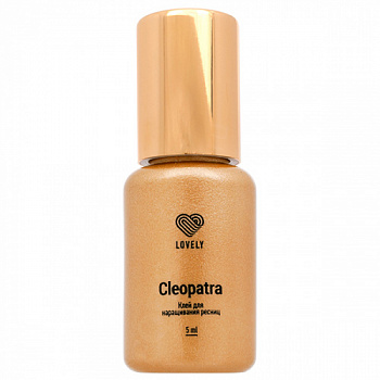 Клей для ресниц Lovely Cleopatra черный 5мл