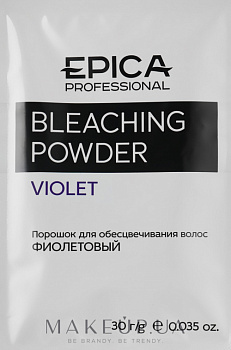 Порошок для обесцвечивания волос с ароматом розы Фиолетовый Epica 500 мл