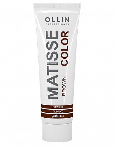 Пигмент прямого действия Mtisse color OLLIN 100 мл Коричневый/Brown