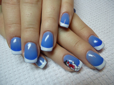 Роспись "Снеговик"