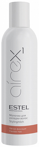 Молочко для укладки волос легкой фиксации Airex Estel 250 мл Легкая фиксация